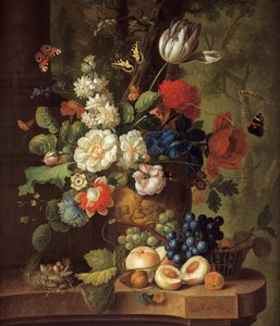 Bloemen door Jan van Os