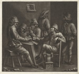 Kaartspelers door Jan van Somer