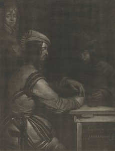 Scène in een Herberg door Jan van Somer
