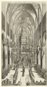 Lijkdienst voor Filips IV te Brussel, 1665