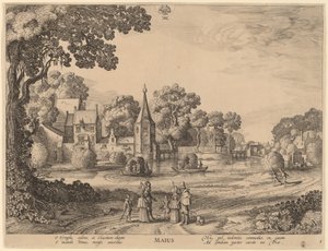 Mei door Jan van de Velde II