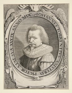 Portret van Johannes Torrentius door Jan van de Velde II