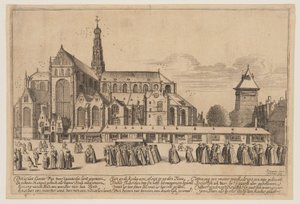 De Sint-Bavokerk in Haarlem