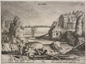 De Twaalf Maanden: Oktober door Jan van de Velde II