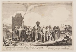 Water, uit De vier elementen door Jan van de Velde II