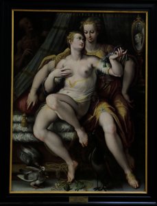 IJdelheid, matigheid en dood door Jan van der (1523 1605) Straet