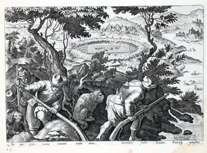 Eendenjacht, illustratie uit 