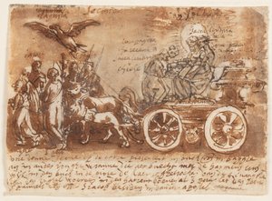 Voorstudie voor de Triomf van de Heilige Schrift