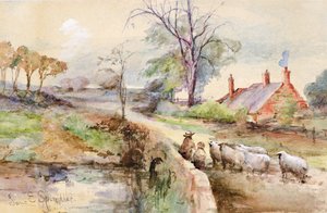 Een Landweg door Jane Elizabeth Spindler