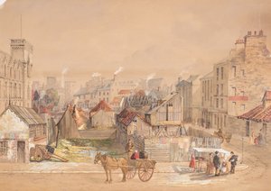 Locatie van het Albert Institute 1864