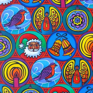 Kerstmis in cirkels, 2015 door Jane Tattersfield