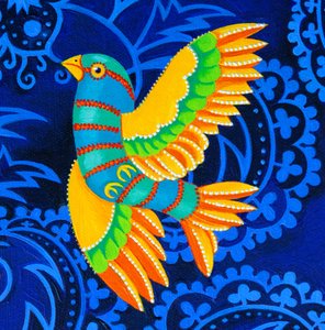 Geelvleugelige Vogel, 2019 door Jane Tattersfield