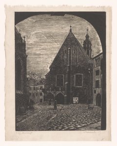 Gezicht in Praag