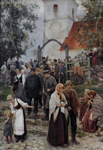 Na de kerk door Janis Rozentals