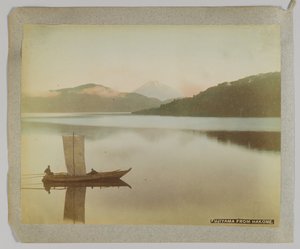 Fujiyama vanuit Hakone, Kanagawa Prefectuur, Japan door Japanese Photographer
