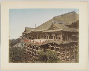 Kiyomidzu-tempel, Kyoto, Japan, ca. 1890