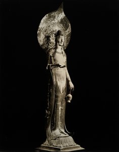 Kudara Kannon, uit de 7e eeuw, Asuka-periode, Horyuji-tempel, Japan