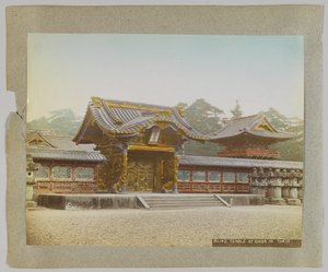 Tempel in Shiba Park, Tokio, Japan