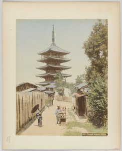 Yasaka Pagoda, Kyoto, Japan door Japanese Photographer