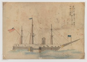 Commodore Matthew Perrys zwarte schip
