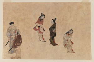 Vroege Ukiyo-e schilderij