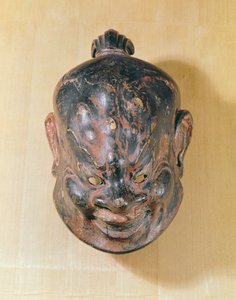 Gigaku masker, Nara Periode (645-794)