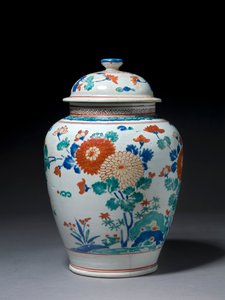 Pot met deksel, ca. 1670-80