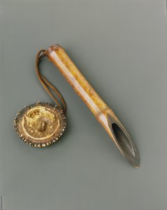 Rijsttester (kome sashi), laat 18e eeuw (Bamboe en bot)