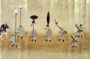 Zesde Koreaanse Ambassade naar Japan ten tijde van de opvolging van Tokugawa Ietsuna in 1651, mogelijk door Kano Masunobu (1625-94) 1655-57 door Japanese School