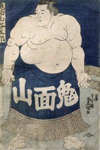 Sumo worstelaar door Japanese School