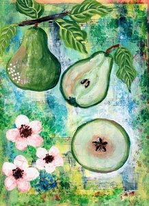 Botanische peren en muziek