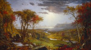 Herfst - Op de Hudson-rivier