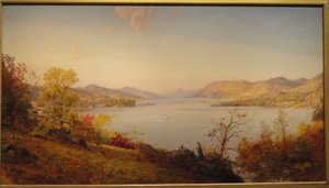 Greenwood Lake door Jasper Francis Cropsey