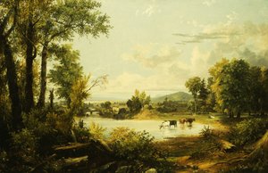 De stille vallei, 1856