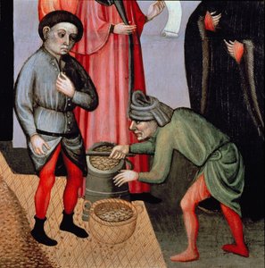 De wonderbaarlijke vermenigvuldiging van het graan (detail)