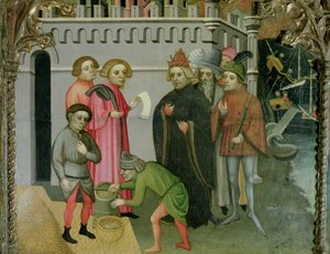 De wonderbaarlijke vermenigvuldiging van het graan (detail) door Jaume Cabrera