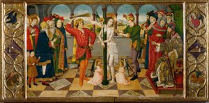 De geseling ... door Jaume Huguet