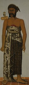 Javaanse hofbeambte, ca. 1820-70 door Javanese School