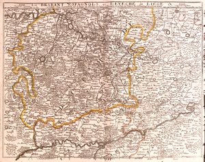 België door Jean Baptiste Nolin