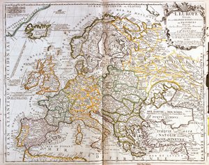 Europa door Jean-Baptiste Nolin