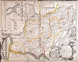 Languedoc-Roussillon, Frankrijk door Jean Baptiste Nolin