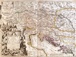 Zuidoost-Duitsland, Zuid-Tsjechië, Oostenrijk, West-Slowakije, West-Hongarije, Slovenië, Kroatië, Bosnië en Herzegovina