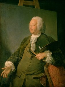 Portret van Jean-Baptiste Oudry, c.1753