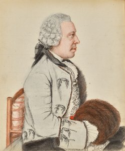 Portret van Charles Benjamin de Langes de Montmirail, baron van Lubières (voorkant); Portret van Charles Benjamin de Langes de Montmirail, baron van Lubières (achterkant)