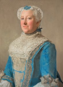 Portret van Elizabeth Percy, gravin van Northumberland (pasteltekening)