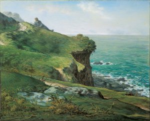 Kliffen van Gréville door Jean-Francois Millet