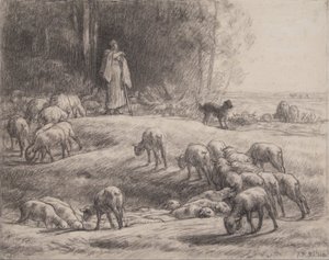 De herderin