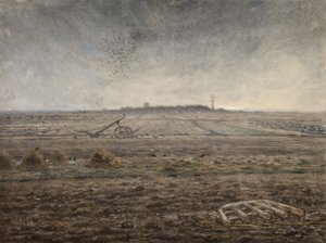 Winter, De Vlakte van Chailly, ca. 1862-66 door Jean Francois Millet