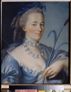 Portret van gravin Praskovie Alexandrovna Bruce