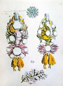 Ontwerpen voor een broche, een aigrette en voor de ridderorde van het Gulden Vlies (Toison d